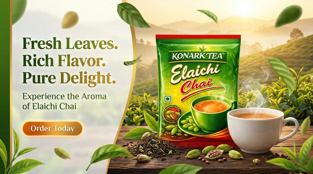 Konark Tea hero banner
